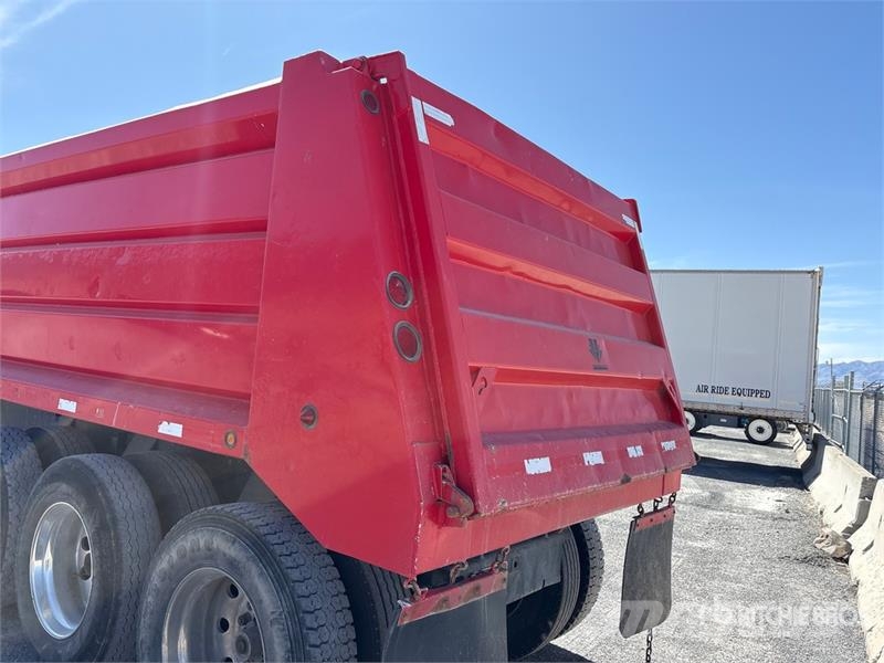  18 ft Tri/A Pup Dump Trailer Rimorchi ribaltabili