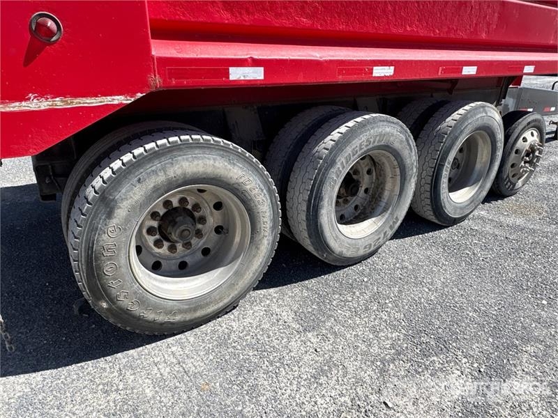 18 ft Tri/A Pup Dump Trailer Rimorchi ribaltabili