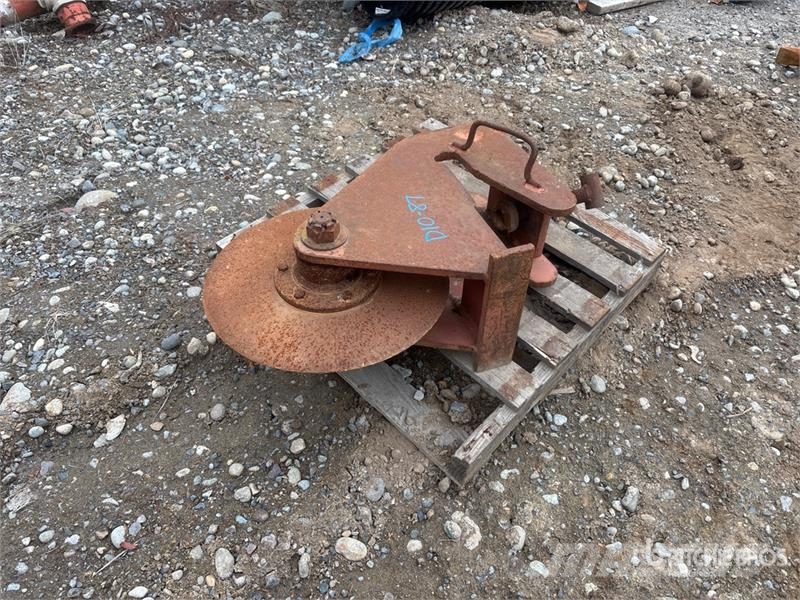  18 in Asphalt Cutting Wheel Otros componentes