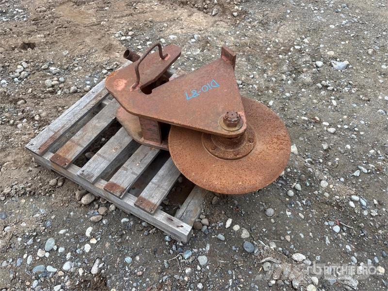  18 in Asphalt Cutting Wheel Otros componentes