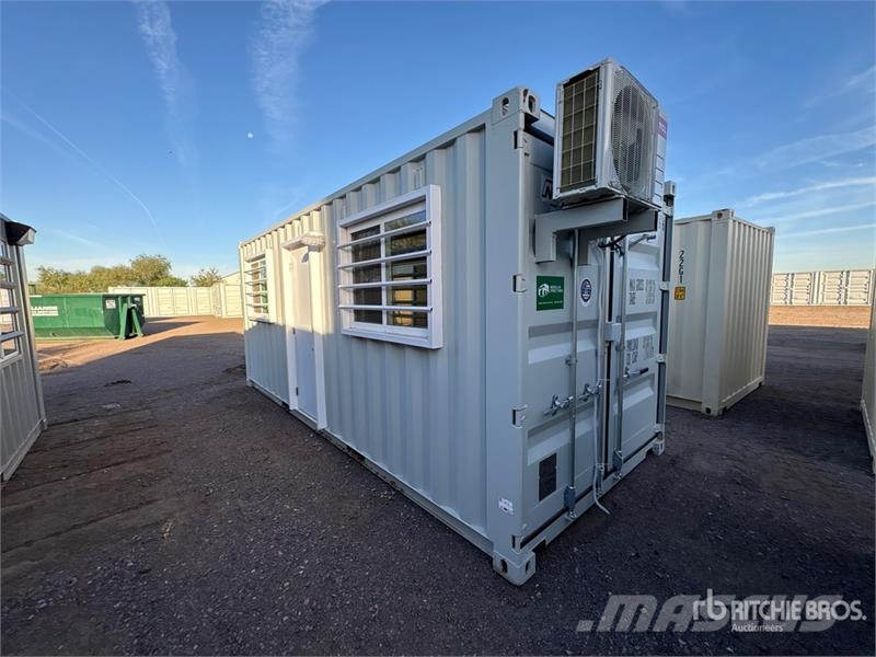  20 ft  ft x 8 ft Skid-Mounted Storage Container St Uzglabāšanas konteineri