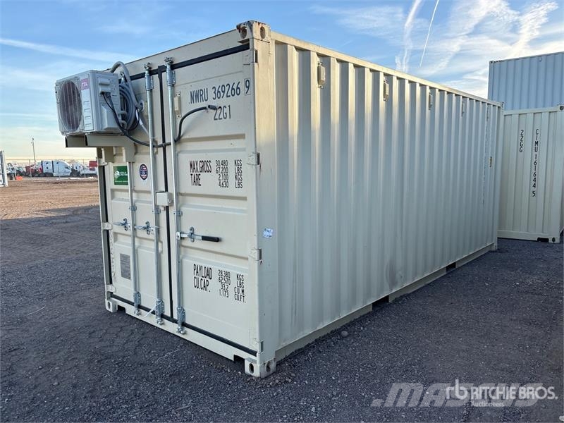 20 ft ft x 8 ft Skid-Mounted Storage Container St Kontenery magazynowe