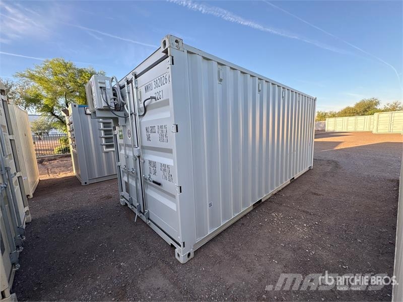 20 ft  ft x 8 ft Skid-Mounted Storage Container St Uzglabāšanas konteineri