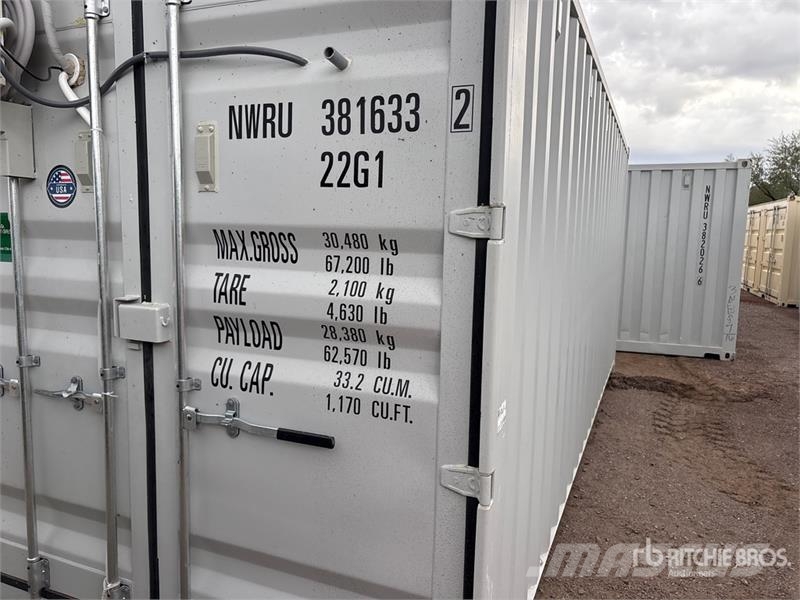 20 ft ft x 8 ft Skid-Mounted Storage Container St Контейнеры для хранения