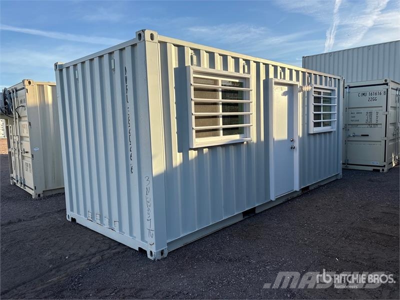  20 ft  ft x 8 ft Skid-Mounted Storage Container St Uzglabāšanas konteineri