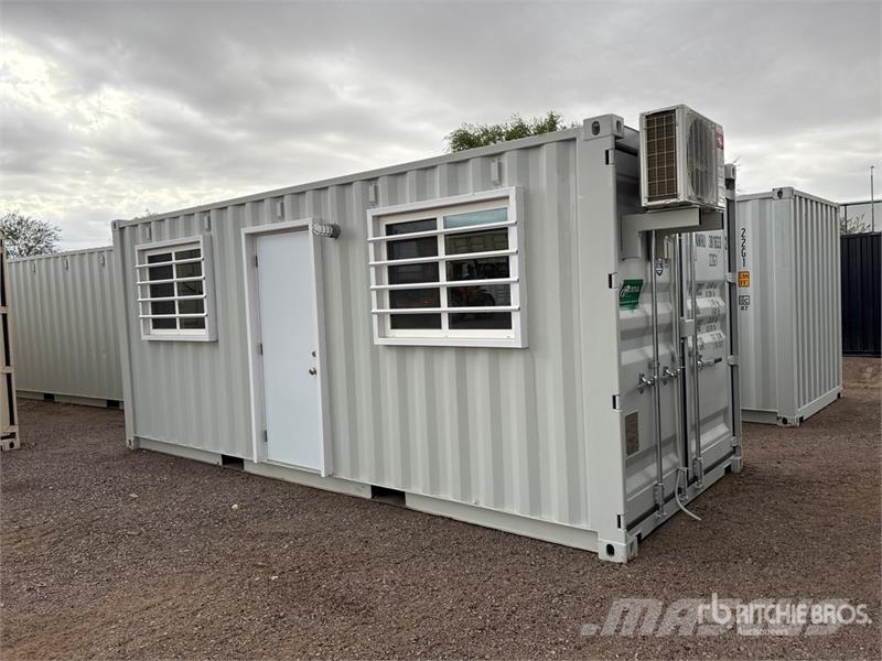 20 ft ft x 8 ft Skid-Mounted Storage Container St Контейнеры для хранения