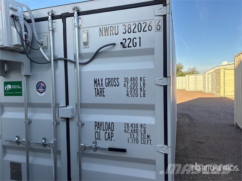  20 ft  ft x 8 ft Skid-Mounted Storage Container St Uzglabāšanas konteineri