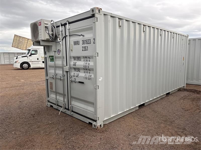 20 ft ft x 8 ft Skid-Mounted Storage Container St Контейнеры для хранения