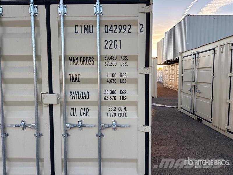 20 ft Multi-Door Storage Container Kontenery magazynowe