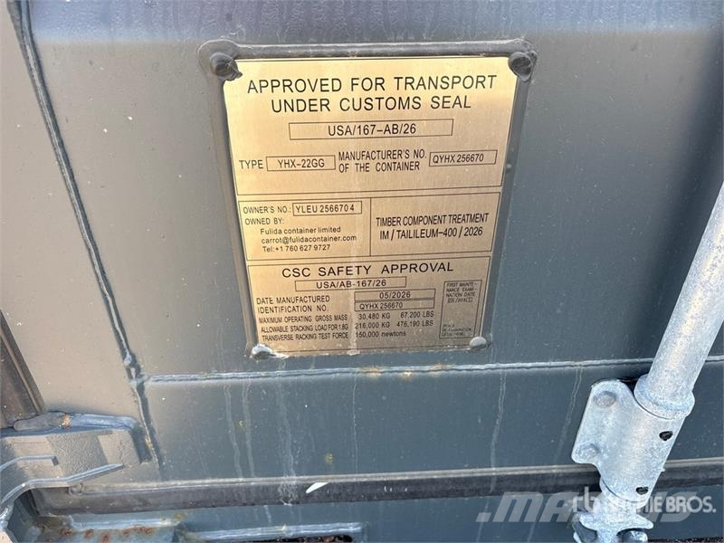  20 ft Multi-Door Storage Container Contenedores de almacenamiento