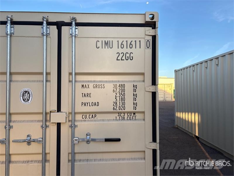 20 ft Open-Sided Storage Container Uzglabāšanas konteineri