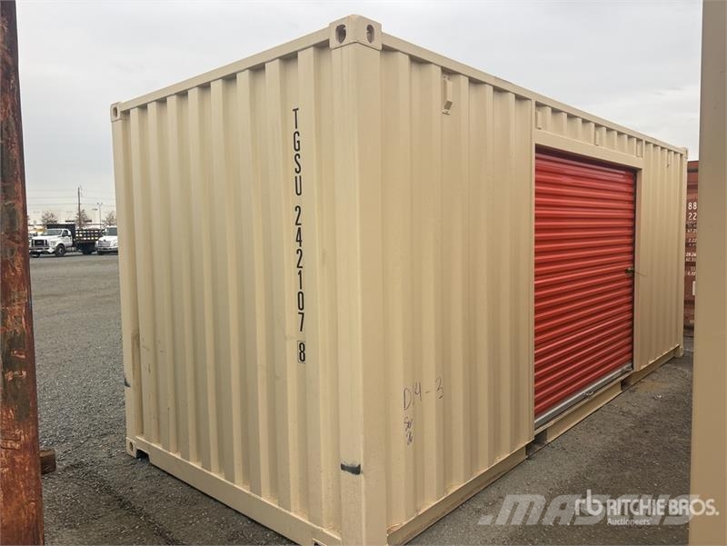 20 ft Roll Up Door Storage Container (Unused) Varastokontit
