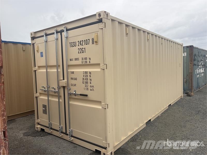 20 ft Roll Up Door Storage Container (Unused) Varastokontit