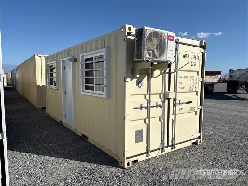 20 ft Skid-Mounted Mobile Office Storage Container Storage containers