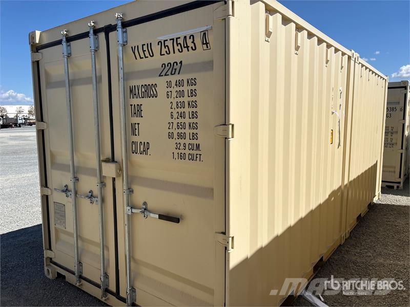 20 ft Standard Double-Ended Storage Container (Unu Lagercontainere