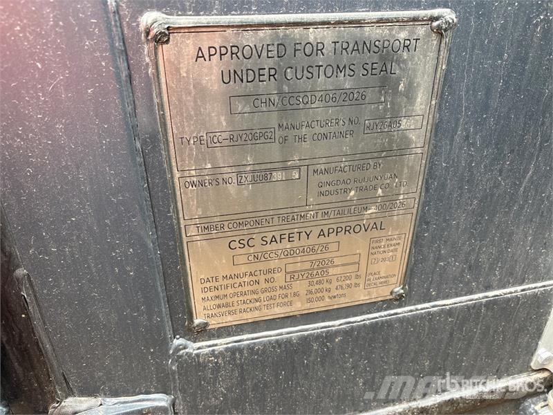  20 ft Standard GP Storage Container (Unused) Lagerbehälter