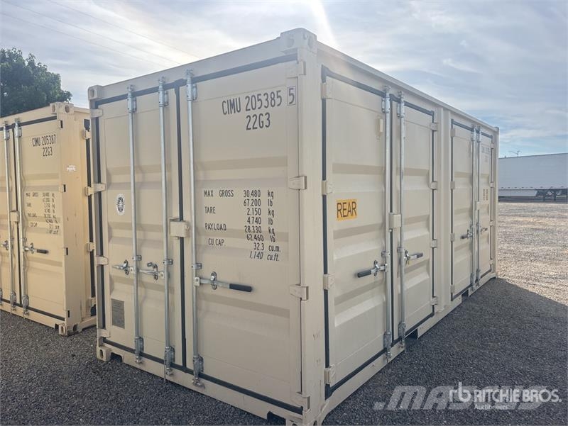 20 ft Standard Multi-Door Storage Container (Unuse Storage containers