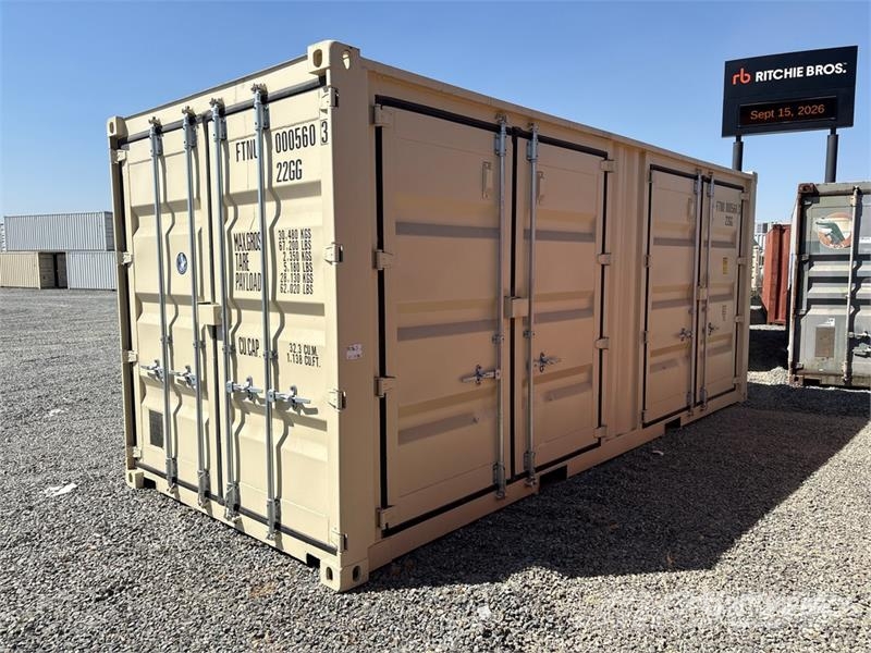 20 ft Standard Multi-Door Storage Container Varastokontit