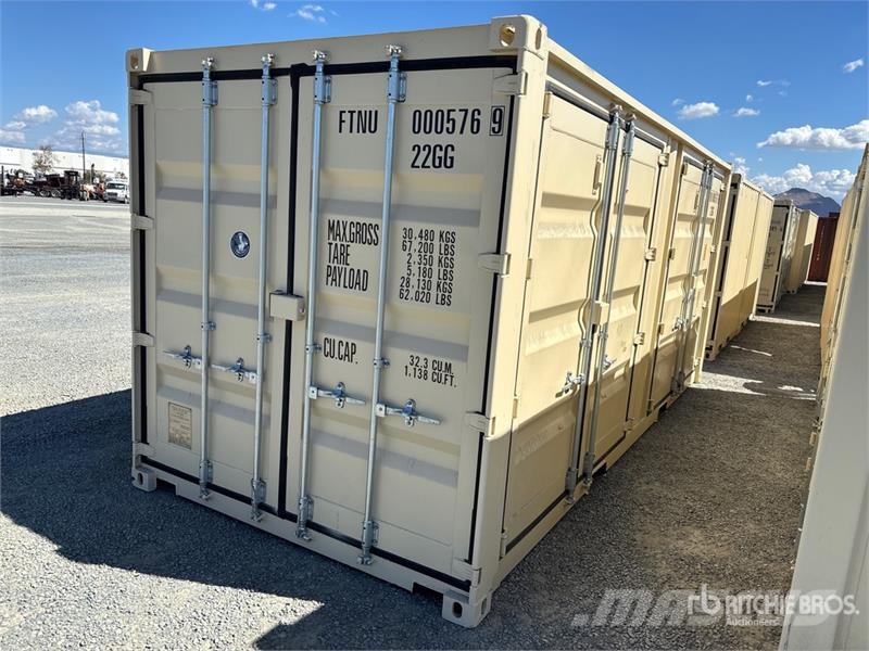 20 ft Standard Multi-Door Storage Container (Unuse Lagercontainere