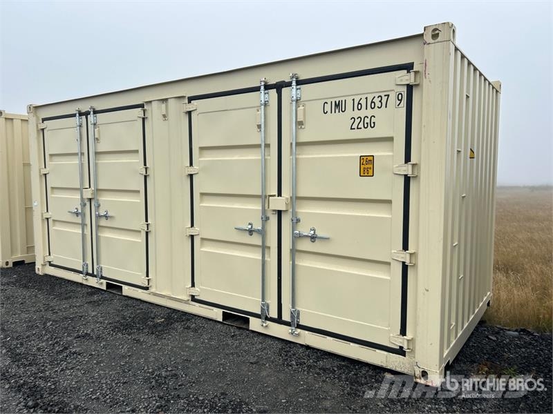 20 ft Standard Multi-Door Storage Container Conteneurs de stockage