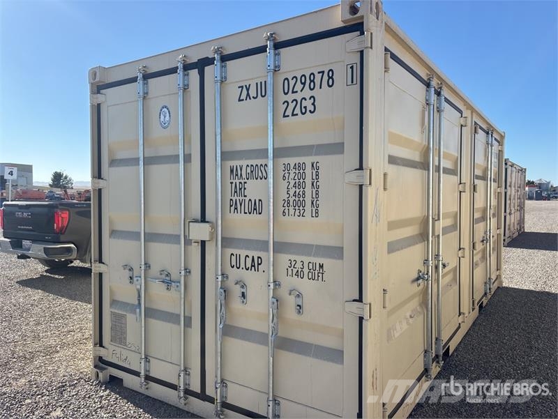 20 ft Standard Multi-Door Storage Container (Unuse 貯蔵