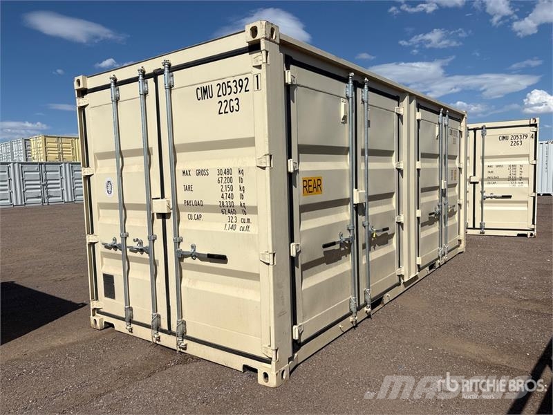 20 ft Standard Multi-Door Storage Container (Unuse Lagerbehälter