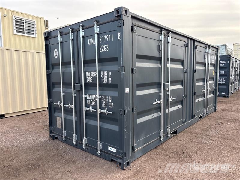 20 ft Standard Multi-Door Storage Container (Unuse Container per immagazzinare