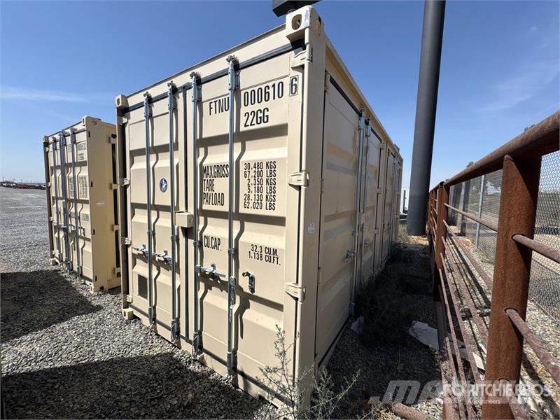 20 ft Standard Multi-Door Storage Container Varastokontit