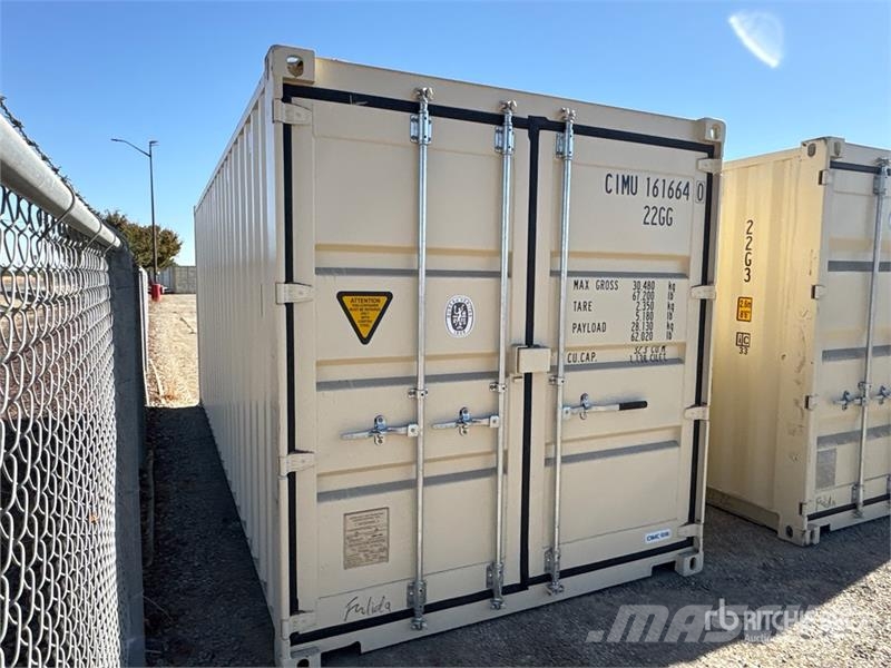  20 ft Standard Multi-Door Storage Container (Unuse Kontejneri za skladištenje