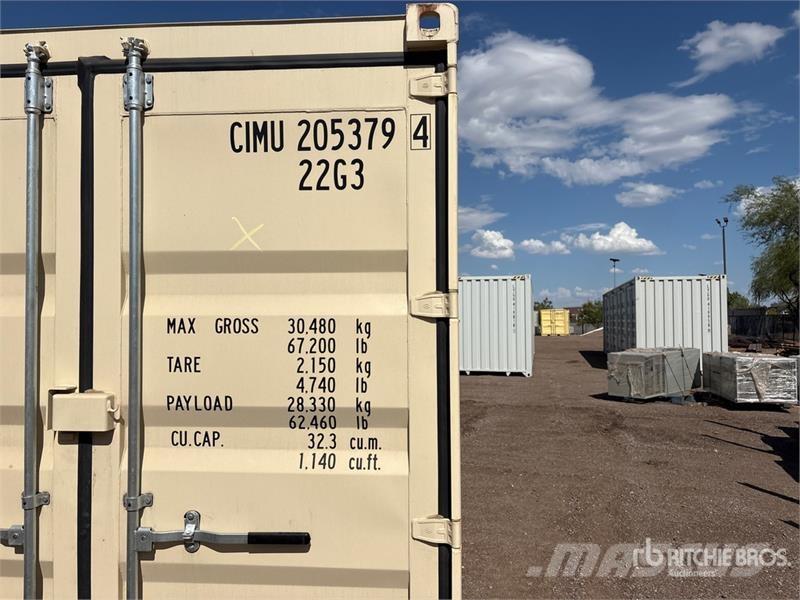 20 ft Standard Multi-Door Storage Container (Unuse Lagerbehälter