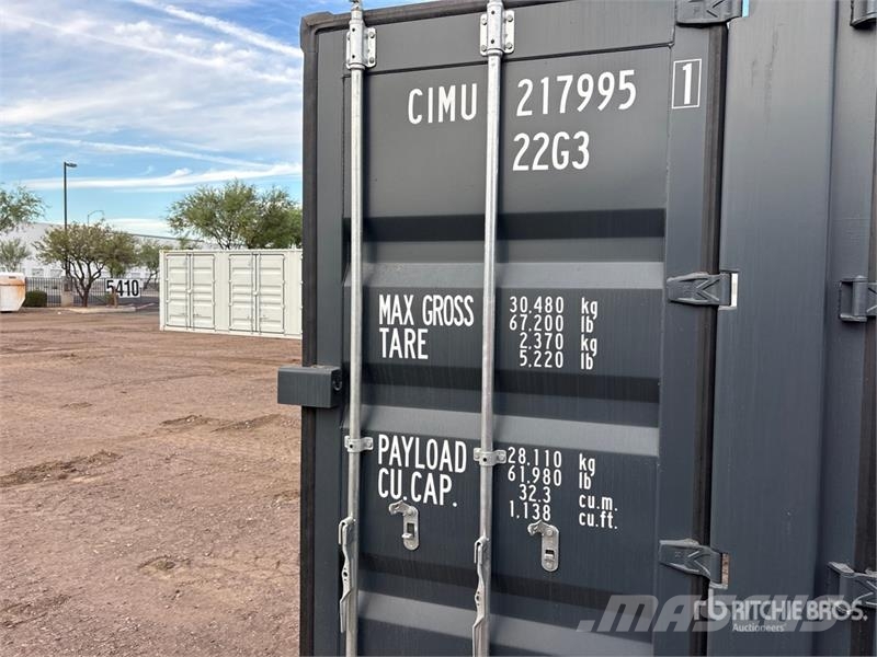 20 ft Standard Multi-Door Storage Container (Unuse Container per immagazzinare