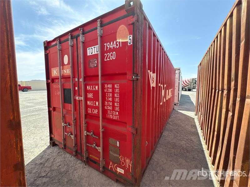 20 ft Standard Storage Container Storage containers