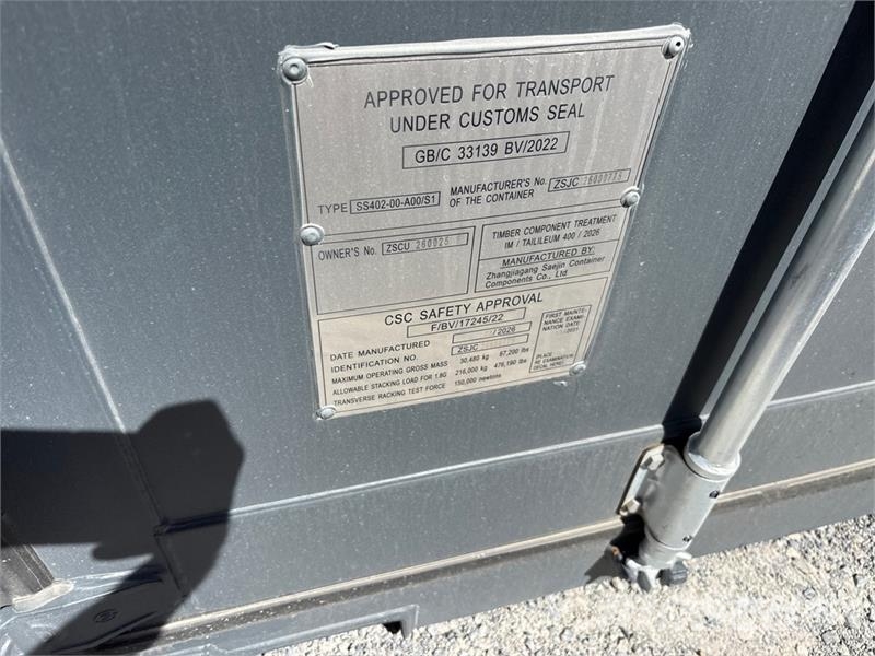 20 ft Standard Storage Container Lagerbehälter