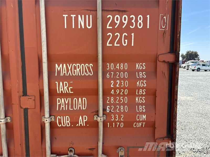 20 ft Standard Storage Container Storage containers