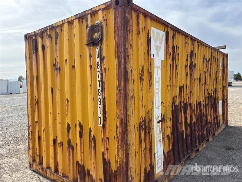 20 ft Standard Storage Container Conteneurs de stockage