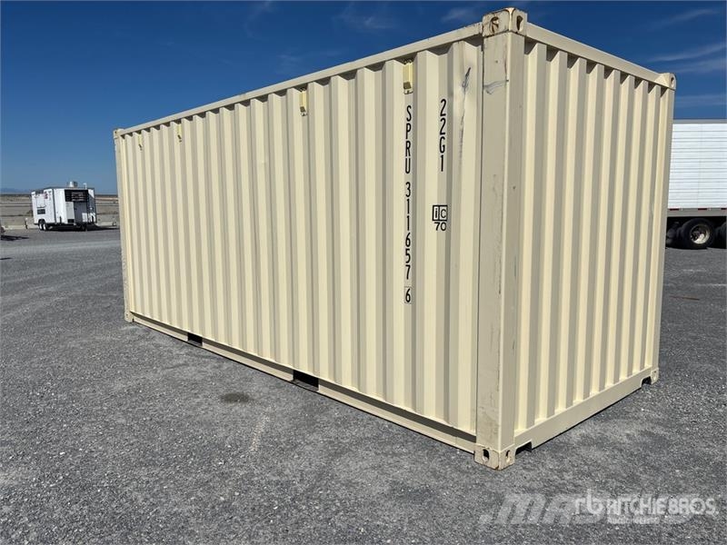  20 ft Standard Storage Container Uzglabāšanas konteineri