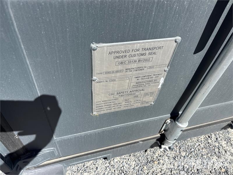  20 ft Standard Storage Container Varastokontit