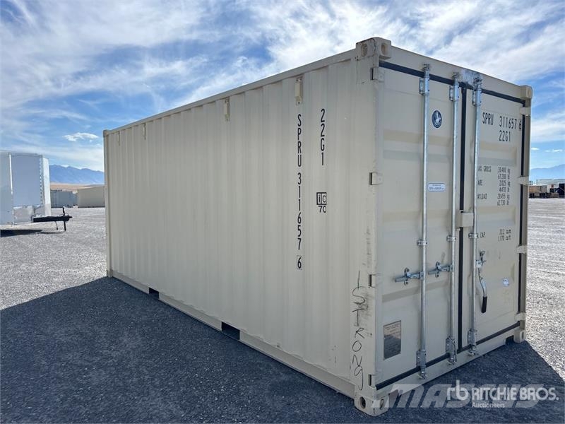  20 ft Standard Storage Container Uzglabāšanas konteineri