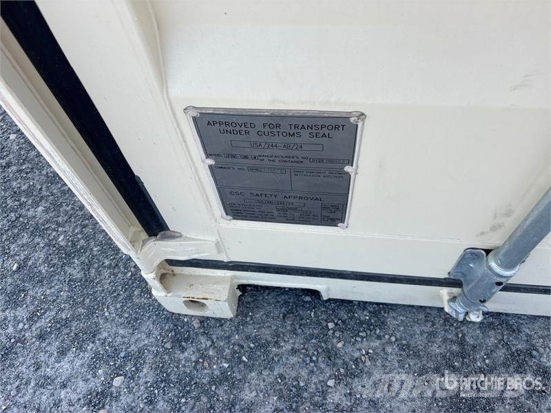  20 ft Standard Storage Container Uzglabāšanas konteineri