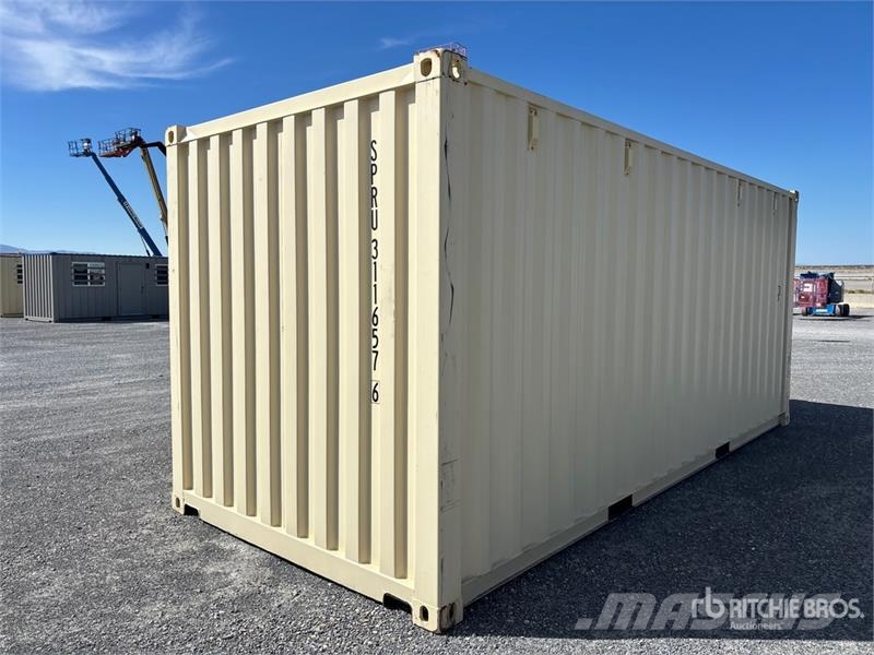  20 ft Standard Storage Container Uzglabāšanas konteineri