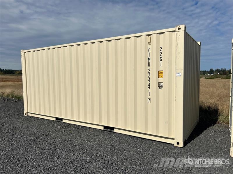 20 ft Standard Storage Container Contenedores de almacenamiento