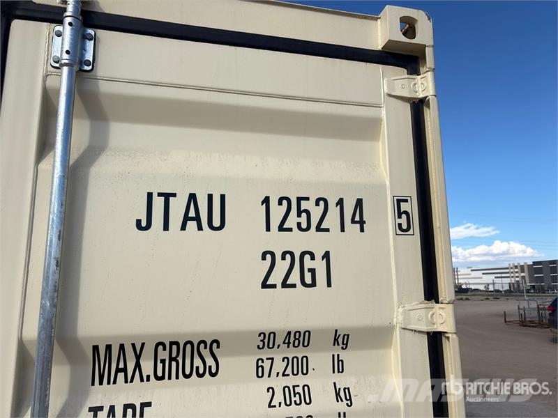  20 ft Storage Container Uzglabāšanas konteineri
