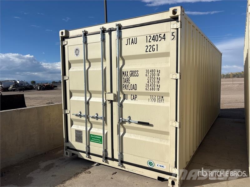  20 ft Storage Container Uzglabāšanas konteineri
