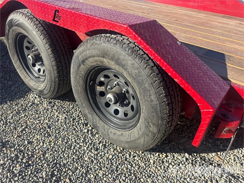  20 ft T/A Equipment Trailer 車両運搬用トレーラー
