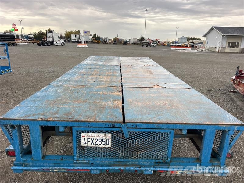  20 ft T/A Equipment Trailer Remorque porte engin