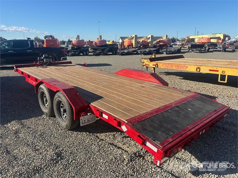  20 ft T/A Equipment Trailer 車両運搬用トレーラー
