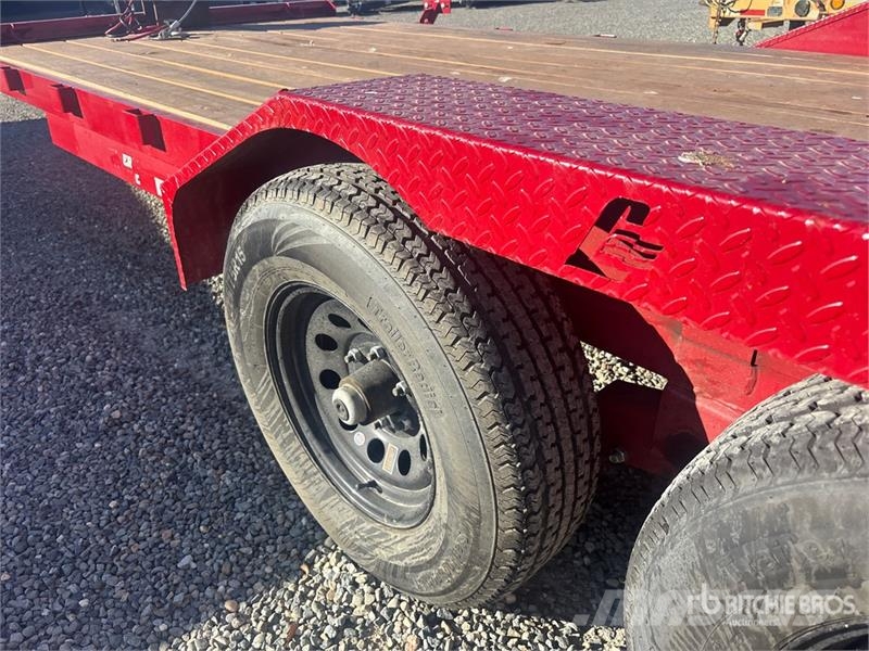 20 ft T/A Equipment Trailer 車両運搬用トレーラー