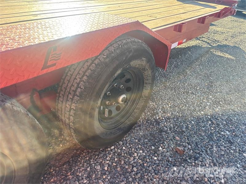  20 ft T/A Equipment Trailer 車両運搬用トレーラー