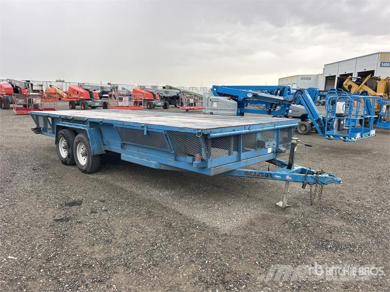  20 ft T/A Equipment Trailer Remorque porte engin