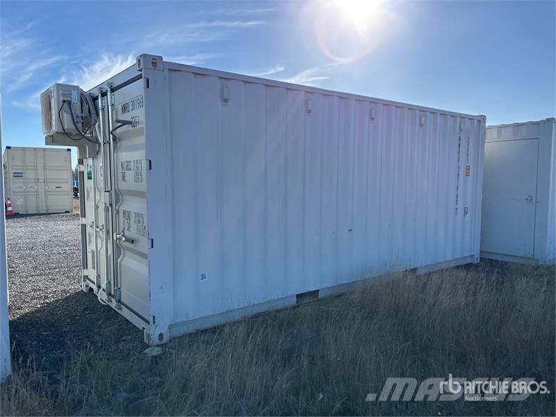20 ft x 8 ft Skid-Mounted Storage Container Mobile Építőipar - Egyebek